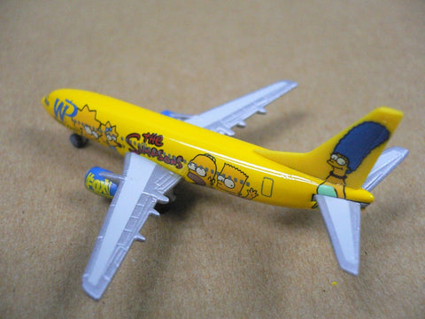 HERPA WINGS 1/500 WESTERN PACIFIC AIRLINES &quot;THE SIMPSONS&quot; BOEING 737-300 (500470) (BUY)
