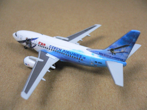 HERPA 1/400 CSA CZECH AIRLINES BOEING 737-500 OK-DGL (560979) (PA0)