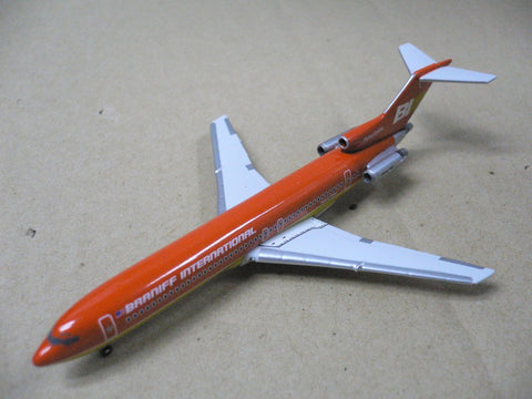 GEMINI JETS 1/400 BI BRANIFF INTERNATIONAL BOEING 727-200 N447BN (GJBNF185) (70185) (LOT0190) (PIU30)