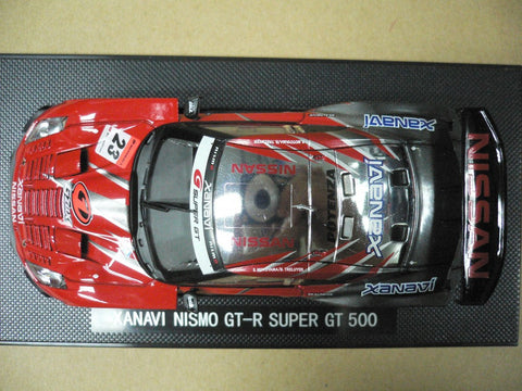 EBBRO 1/43 NISSAN SKYLINE GT-R XANAVI NISMO SUPER GT500 RED SILVER (44044) (PIU98)