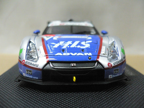 EBBRO 1/43 NISSAN SKYLINE GT-R SUPER GT500 HIS ADVAN KONDO Rd.4 SEPNAG #24 (44428) (PIU122)
