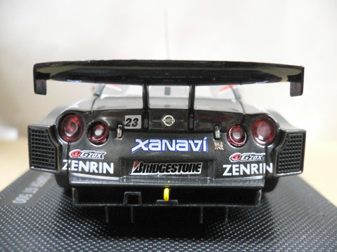EBBRO 1/43 NISSAN SKYLINE XANAVI NISMO GT-R LOW DOWN FORCE FUJI TEST RED SILVER #23 (44125) (PIU103)