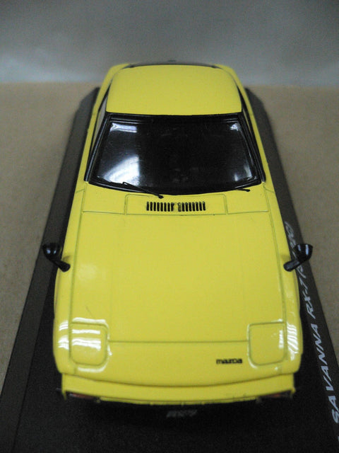 KYOSHO 1/43 MAZDA SAVANNA RX-7 SA22C YELLOW (PIU/P87-60)