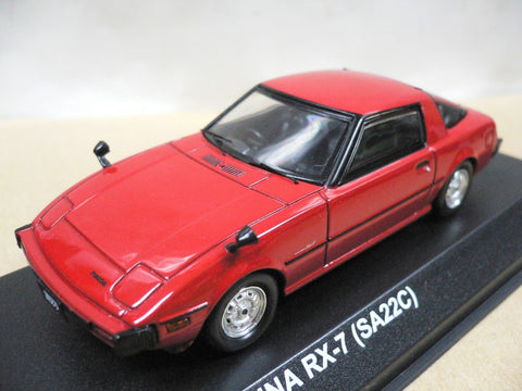 KYOSHO 1/43 MAZDA SAVANNA RX-7 SA22C RED (03281R) (24856) (PIU/P65-60)