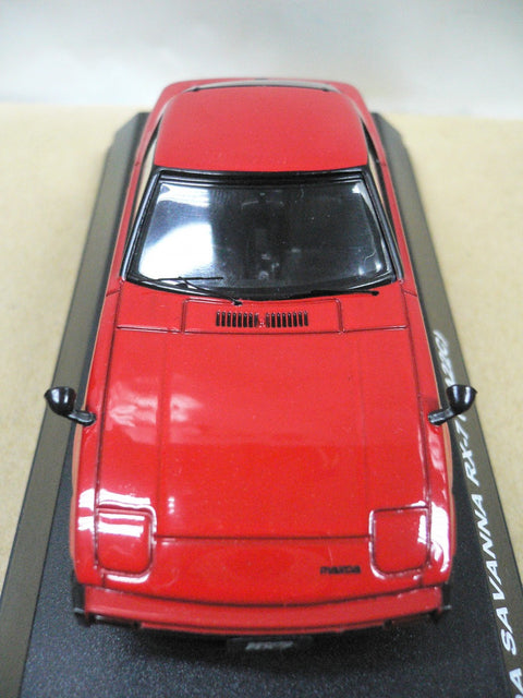 KYOSHO 1/43 MAZDA SAVANNA RX-7 SA22C RED (03281R) (24856) (PIU/P65-60)