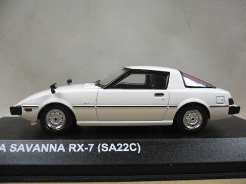 KYOSHO 1/43 MAZDA SAVANNA RX-7 SA22C (03281W) (24857) (PIU/P64-60)