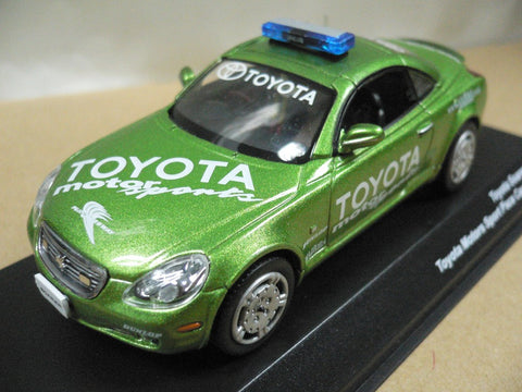 KYOSHO JCOLLECTION 1/43 TOYOTA SOARER 2004 TOYOTA MOTORS SPORT PACE CAR GREEN (JC14001PC) (10369) (PIU117)