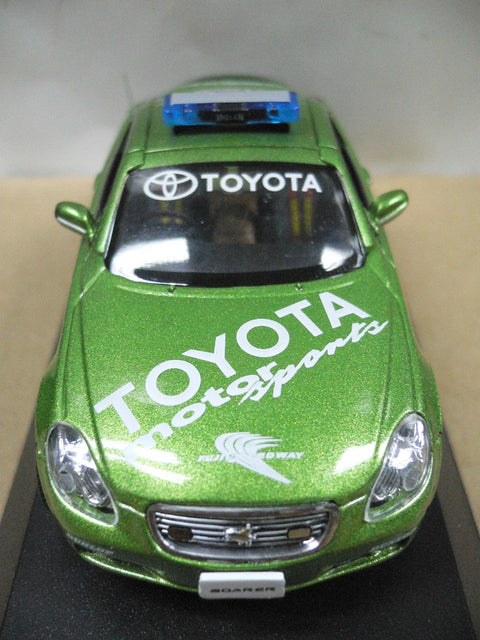KYOSHO JCOLLECTION 1/43 TOYOTA SOARER 2004 TOYOTA MOTORS SPORT PACE CAR GREEN (JC14001PC) (10369) (PIU117)