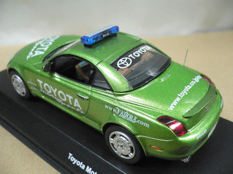 KYOSHO JCOLLECTION 1/43 TOYOTA SOARER 2004 TOYOTA MOTORS SPORT PACE CAR GREEN (JC14001PC) (10369) (PIU117)