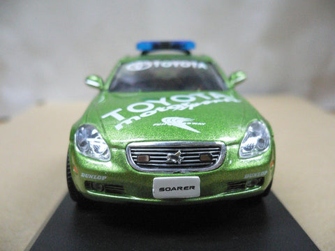 KYOSHO JCOLLECTION 1/43 TOYOTA SOARER 2004 TOYOTA MOTORS SPORT PACE CAR GREEN (JC14001PC) (10369) (PIU117)
