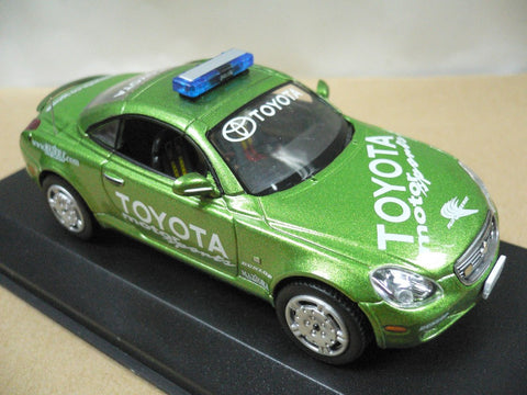KYOSHO JCOLLECTION 1/43 TOYOTA SOARER 2004 TOYOTA MOTORS SPORT PACE CAR GREEN (JC14001PC) (10369) (PIU117)