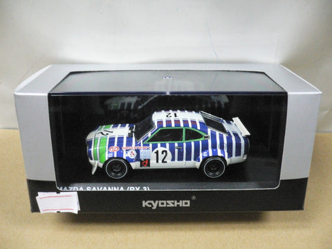 KYOSHO 1/43 MAZDA SAVANNA RX-3 1971 #12 (03191A) (17819) (PIU/P85-70)