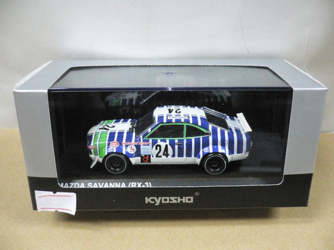 KYOSHO 1/43 MAZDA SAVANNA RX-3 #24 (03191C) (24855) (PIU/P85-70)