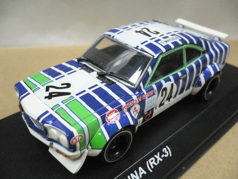 KYOSHO 1/43 MAZDA SAVANNA RX-3 #24 (03191C) (24855) (PIU/P85-70)