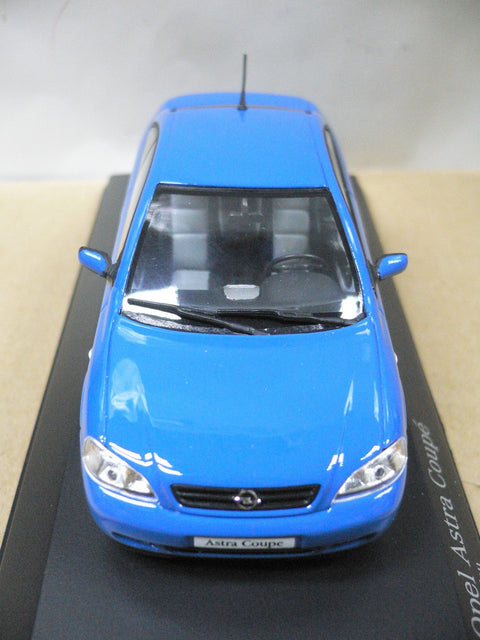 MINICHAMPS 1/43 OPEL ASTRA COUPE BLUE (430 049120) (03309) (PIU113)
