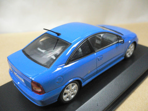 MINICHAMPS 1/43 OPEL ASTRA COUPE BLUE (430 049120) (03309) (PIU113)