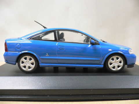 MINICHAMPS 1/43 OPEL ASTRA COUPE BLUE (430 049120) (03309) (PIU113)
