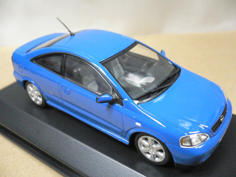 MINICHAMPS 1/43 OPEL ASTRA COUPE BLUE (430 049120) (03309) (PIU113)
