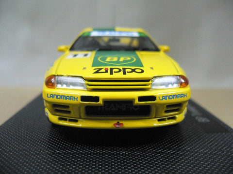 EBBRO 1/43 NISSAN SKYLINE BP TRAMPIO Gr.A 1993 YELLOW #11 (44156) (PIU96)