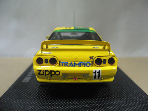 EBBRO 1/43 NISSAN SKYLINE BP TRAMPIO Gr.A 1993 YELLOW #11 (44156) (PIU96)