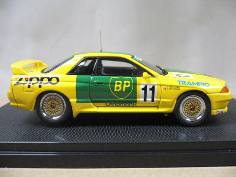 EBBRO 1/43 NISSAN SKYLINE BP TRAMPIO Gr.A 1993 YELLOW #11 (44156) (PIU96)