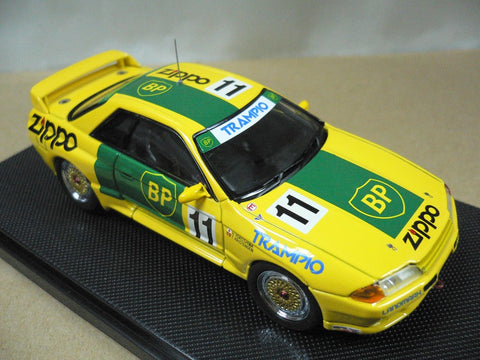 EBBRO 1/43 NISSAN SKYLINE BP TRAMPIO Gr.A 1993 YELLOW #11 (44156) (PIU96)