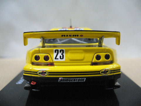 EBBRO 1/43 NISSAN PENNZOIL NISMO GT-R R33 JGTC 1998 YELLOW #23 (44191) (PIU192)