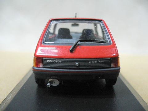 MINICHAMPS 1/43 PEUGEOT 205XR 1988 RED (400 112370) (05474)