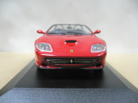 HOTWHEELS IXO 1/43 FERRARI 550 BARCHETTA 2000 RED FER020 (30690) (PIU120)