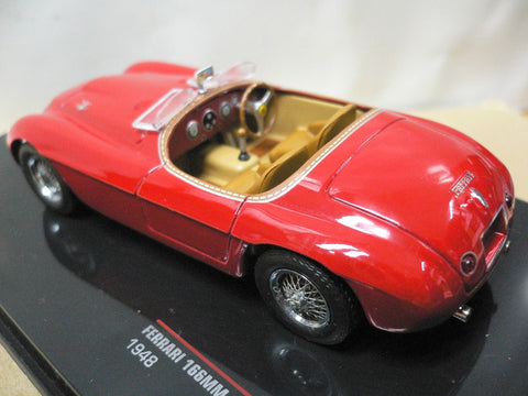 HOTWHEELS IXO 1/43 FERRARI 166MM 1948 FER047 (31105) (PIU110)