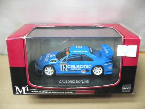 M4 MTECH 1/43 NISSAN CALSONIC SKYLINE #12 (M4-02-B) (46620) (PIU)