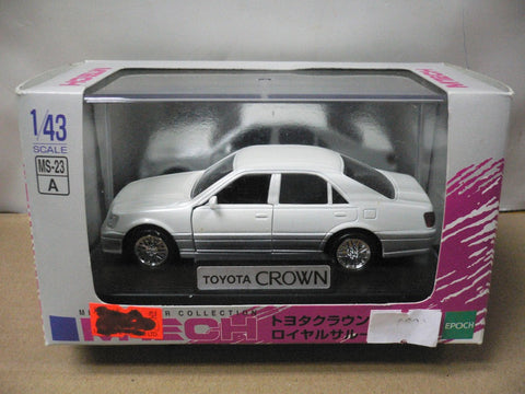 MTECH 1/43 TOYOTA CROWN ROYAL SALOON WHITE (MS-23-A) (47230) (PIU)