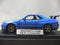 MTECH 1/43 NISSAN SKYLINE GTR V-SPEC R34 BLUE (MS-21-A) (46580) (PIU)