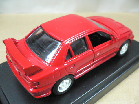 MTECH 1/43 MITSUBISHI LANCER GSR EVOLUTION III RED (MS-12) (45200) (PIU)