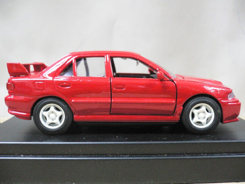 MTECH 1/43 MITSUBISHI LANCER GSR EVOLUTION III RED (MS-12) (45200) (PIU)