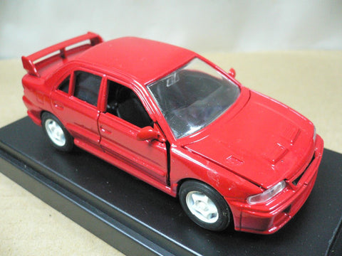 MTECH 1/43 MITSUBISHI LANCER GSR EVOLUTION III RED (MS-12) (45200) (PIU)