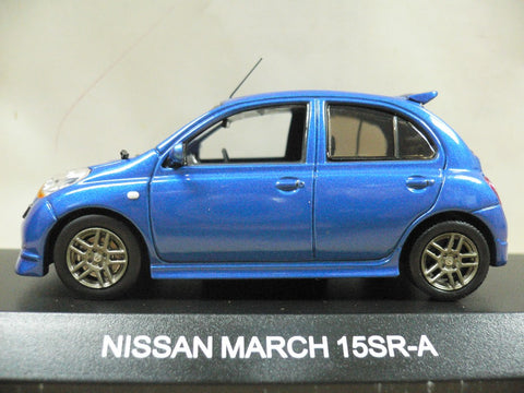 KYOSHO JCOLLECTION 1/43 NISSAN MARCH 15SR-A BLUE (JC18012SO) (10530) (PIU/P88-65)
