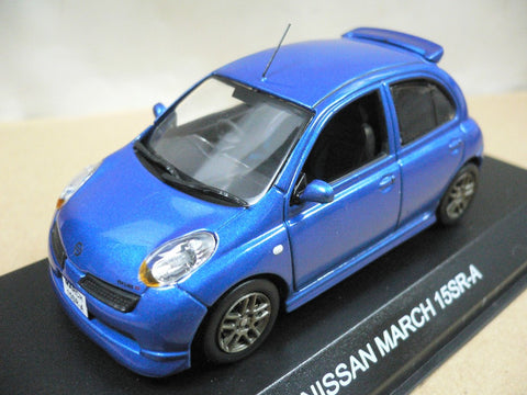 KYOSHO JCOLLECTION 1/43 NISSAN MARCH 15SR-A BLUE (JC18012SO) (10530) (PIU/P88-65)