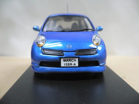 KYOSHO JCOLLECTION 1/43 NISSAN MARCH 15SR-A BLUE (JC18012SO) (10530) (PIU/P88-65)
