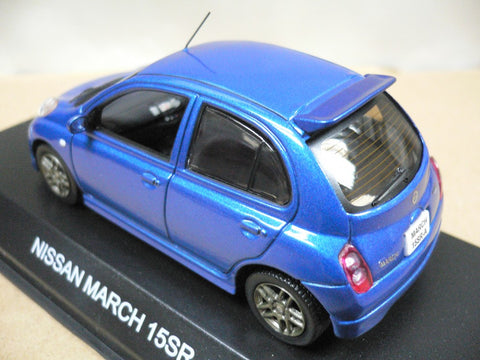 KYOSHO JCOLLECTION 1/43 NISSAN MARCH 15SR-A BLUE (JC18012SO) (10530) (PIU/P88-65)