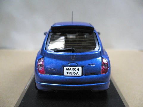 KYOSHO JCOLLECTION 1/43 NISSAN MARCH 15SR-A BLUE (JC18012SO) (10530) (PIU/P88-65)