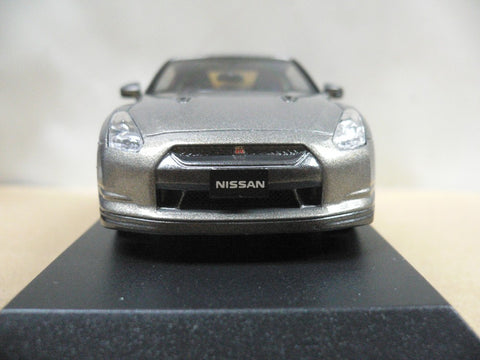 KYOSHO 1/43 NISSAN SKYLINE GT-R R35 2008 TITANIUM GRAY (03741TG) (11198) (PIU97)
