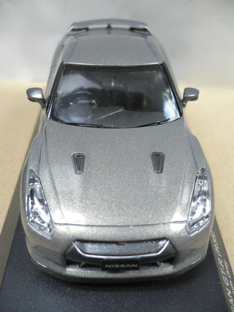 KYOSHO 1/43 NISSAN SKYLINE GT-R R35 2008 TITANIUM GRAY (03741TG) (11198) (PIU97)