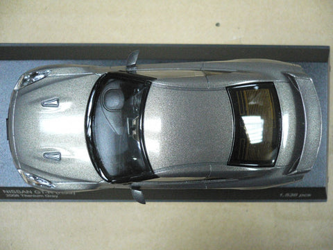 KYOSHO 1/43 NISSAN SKYLINE GT-R R35 2008 TITANIUM GRAY (03741TG) (11198) (PIU97)