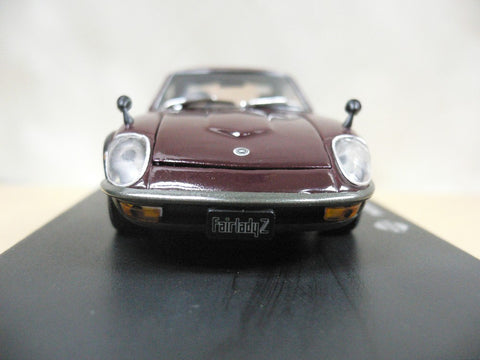 KYOSHO 1/43 NISSAN FAIRLADY 240ZG WIDE WHEEL MAROON (03166M) (04057) (PIU)