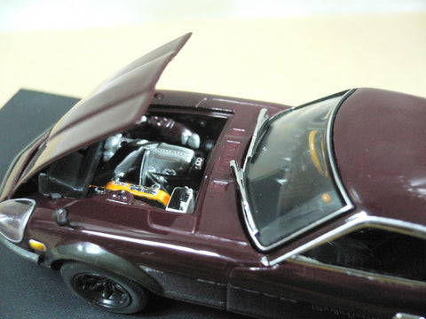 KYOSHO 1/43 NISSAN FAIRLADY 240ZG WIDE WHEEL MAROON (03166M) (04057) (PIU)