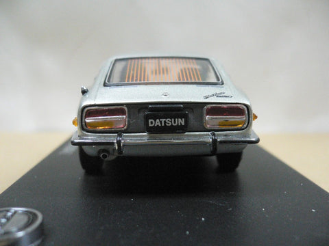KYOSHO 1/43 NISSAN DATSUN 240Z SILVER (03164S) (02870) (PIU)