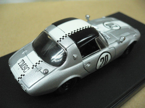 KYOSHO 1/43 TOYOTA SPORTS S800 '65 SILVER #20 (03092A) (01951) (PIU)