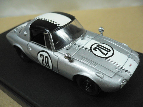 KYOSHO 1/43 TOYOTA SPORTS S800 '65 SILVER #20 (03092A) (01951) (PIU)