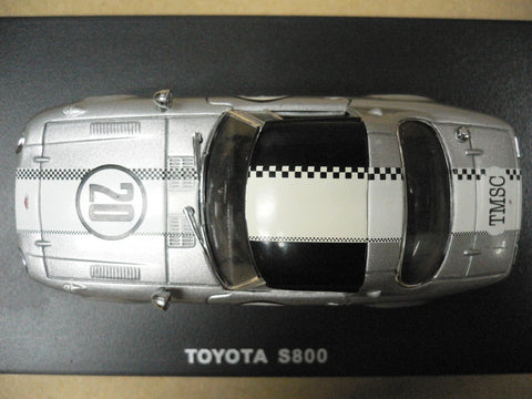 KYOSHO 1/43 TOYOTA SPORTS S800 '65 SILVER #20 (03092A) (01951) (PIU)